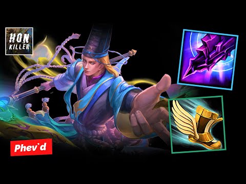 HoN Pyromancer SPELLSHARDS with POST HASTE