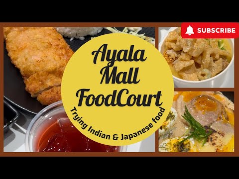 Food Tour Ayala Mall Manila Bay - Landmark Food Court
