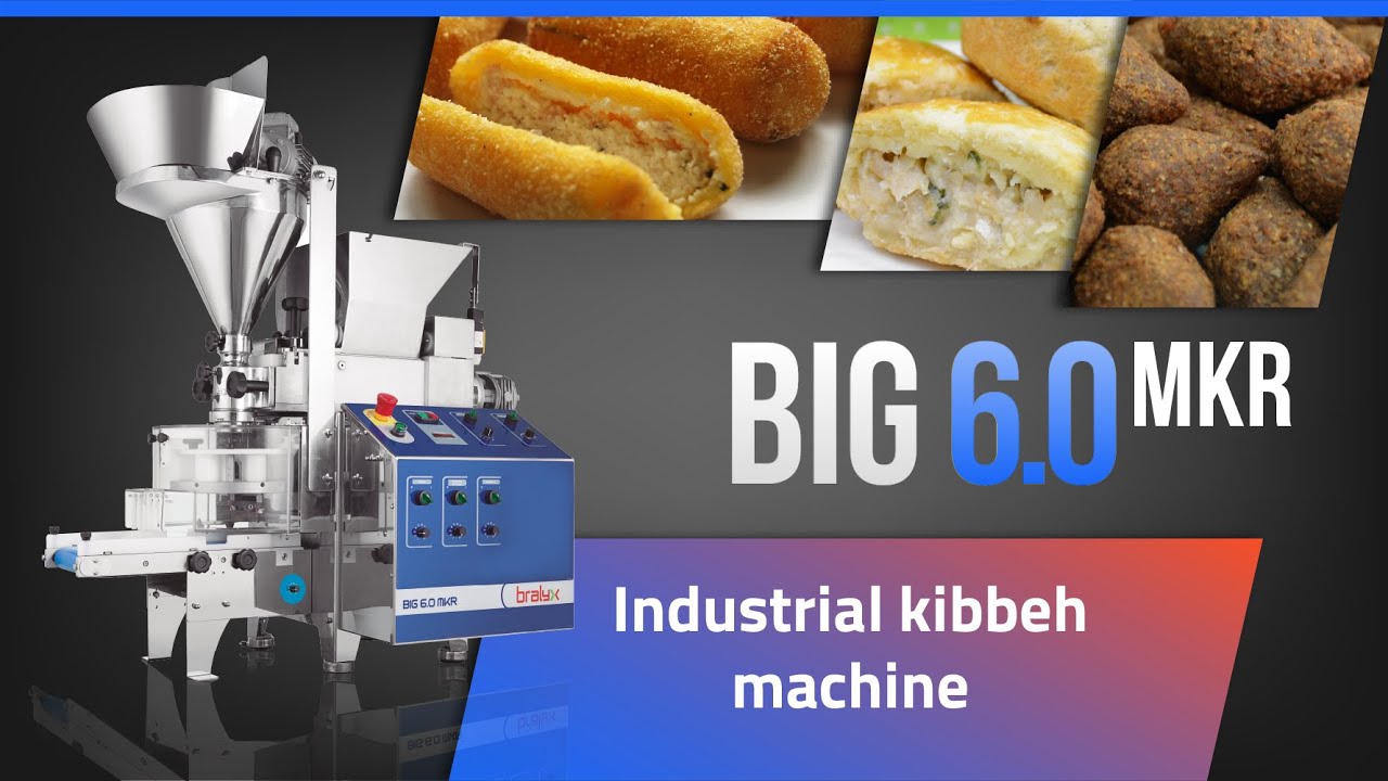Video of BIG 6.0 MKR Industrial Kibbeh Machine