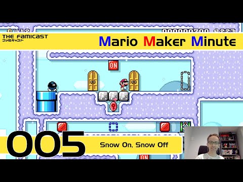 Mario Maker Minute | Ep 005 | Snow On, Snow Off