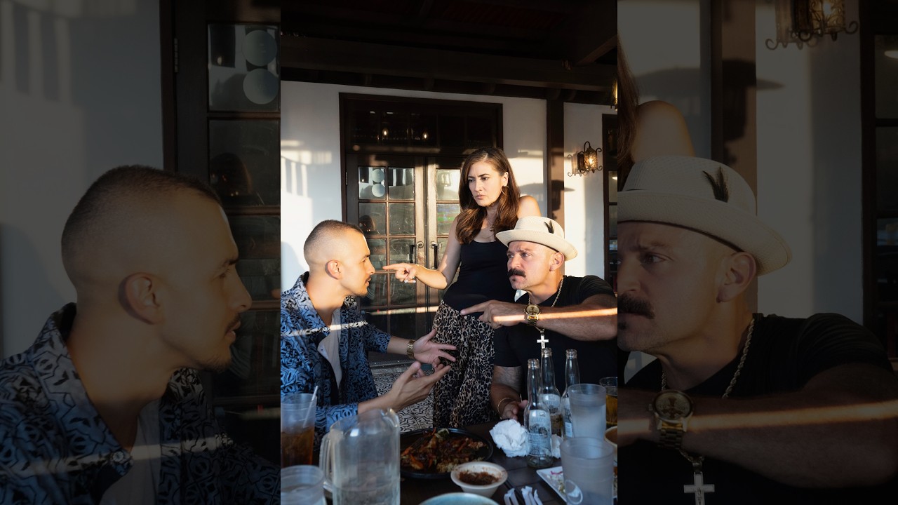 When Evelyn’s Dad checks Steve for trying to get in the way of business!