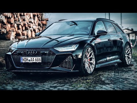 2020 Audi RS6 C8 on 22" Vossen Forged S17-01