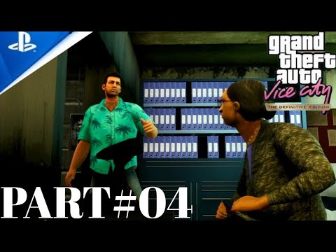 Grand Thef Auto Vice City Trilogy  Definitive Edition Walkthrough Gameplay Part 4 - No Commentary