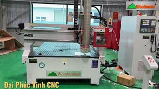 Máy cnc trung tâm Woodmaster gia công linh kiện điện tử độ chính xác cực cao WM-1625R