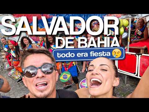 🇧🇷 SALVADOR de BAHÍA🚨 Insecurity overshadowed the PRE-CARNIVAL 😔 | 1 year as nomads 🚐🎂