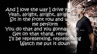 Ludacris   Representing ft  Kelly Rolland  Lyrics On Screen