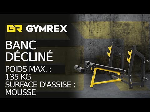 Vidéo - Occasion Banc décliné - 135 kg - 1 080 x 270 mm