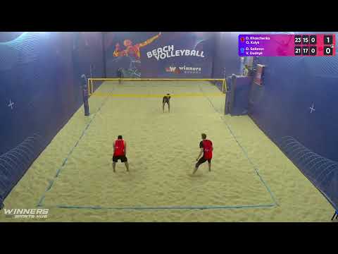 23:20 D. Kharchenko / O. Kulyk - D. Safonov / V. Dudnyk 20.11.2022 | Winners Beach Volleyball