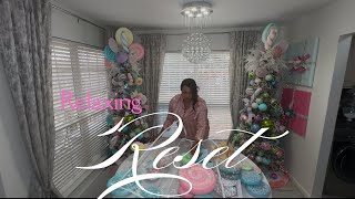 RELAXING SEASONAL RESET/UNDECORATE WITH ME #reset