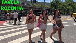🇧🇷 Real Life Inside Rio's Favelas | Favela Rocinha | Brazil