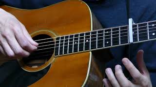 （ solo guitar ）岸部眞明「流れ行く雲」（ cover ）