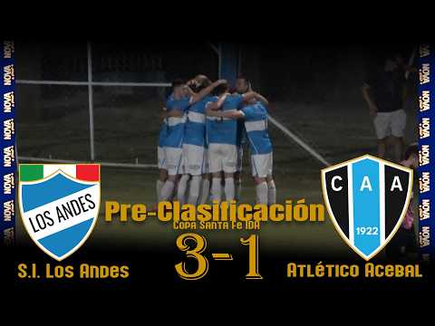 ⚽ LOS ANDES - ATLÉTICO ACEBAL (PRE CLASIFICACIÓN COPA SANTA FE 2026)