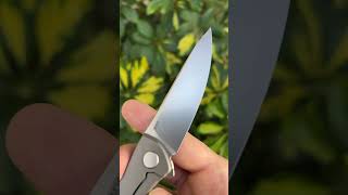 SHIROGOROV KNIVES / WR BLADEWORKS “HYDRONIAN” NEON – M390 BLADE – TITANIUM – MRBS Knife From Recon 1
