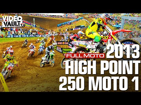 FULL MOTO. Classic Roczen, Musquin, Tomac, Osborne, Bogle & Seely | 2013 High Point 250 Moto 1