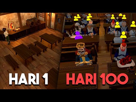 100 Hari jadi pemilik kedai minuman di Tavern Master