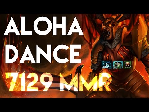 ALOHADANCE Plays Legion Commander 7129 MMR