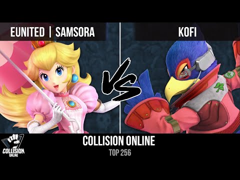 Collision Online - eUnited  Samsora (Peach) Vs. Kofi (Falco) - Top 256 - Smash Ultimate