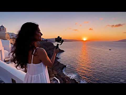 Santorini Sunset is Pure Magic 🌅