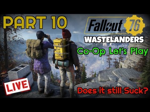 Fallout 76 Wastelanders - Co-Op Let's Play - Part 10