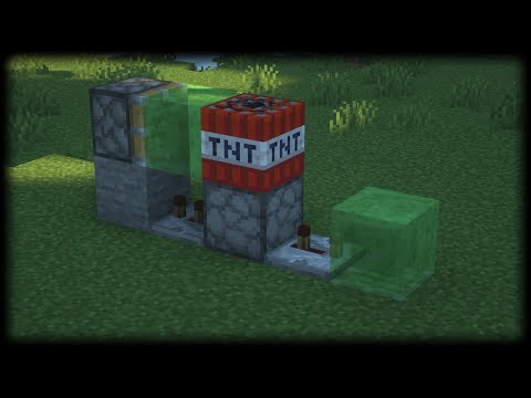 Come fare un semplice cannone di TNT - Minecraft Tutorial