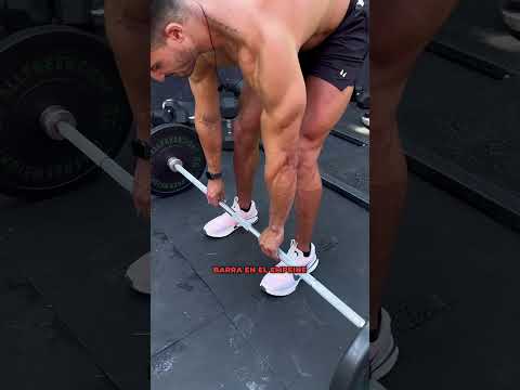 How to do the barbell row