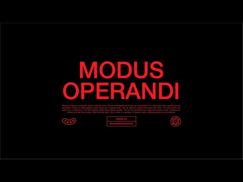 Modus Operandi - Yago Oproprio