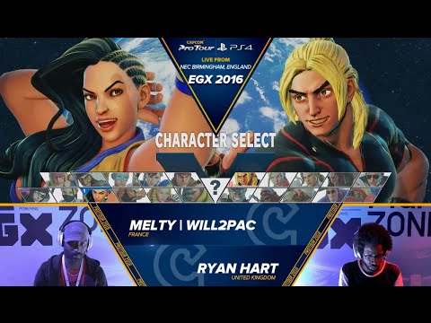 Will2Pac (Laura) vs Ryan Hart (Ken) - EGX 2016 - Top 8