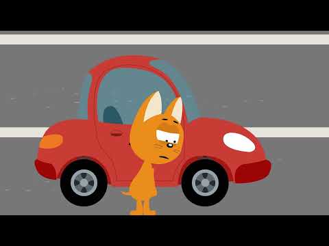 Ein Kätzchen und eine magische Garage | Spielen und lernen wir Farben, Zahlen, Autos.