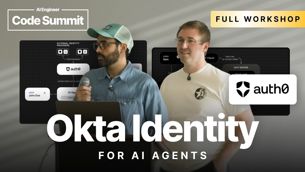 Identity for AI Agents - Patrick Riley & Carlos Galan, Auth0