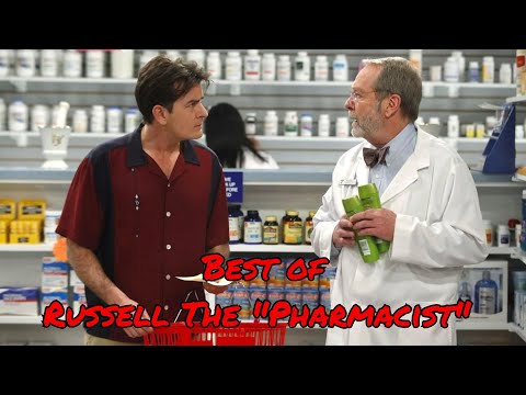 Russell The Pharmacist Funniest Moments | Two And A Half Men