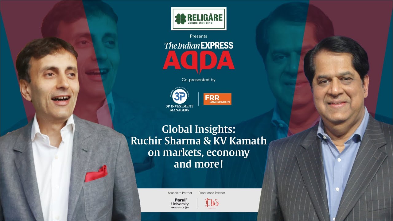 The Future of Global Economy; A Conversation with Ruchir Sharma and KV Kamath | Express Adda