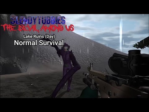 Normal Survival - Lake Ruins (Day) | Slendytubbies The Devil Among Us Gameplay