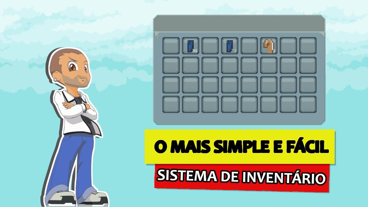 Godot Dicas - Como fazer um sistema de inventário de forma simples e fácil