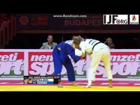 World Judo Championship 2017,Bronze Medal fight -63kg,TRAJDOS (GER)-OZDOBA (POL)