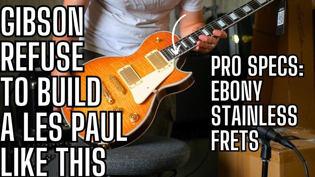 Gibson and Epiphone REFUSE To Make A Les Paul Like This - the Sire L7 Deluxe - YouTube