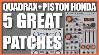 Video thumbnail for QUADRAX V PISTON HONDA MKIII IN 5 GREAT PATCHES (PATCHES DETAILS ON SCREEN / NO TALK) by Audiorial