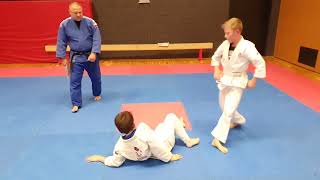 20241129 – Zkouška na bíložlutý pásek (David Zobal, Jakub Kašpar)