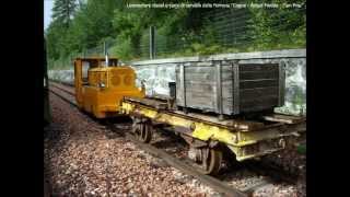 preview picture of video 'il Trenino di Cogne, le stazioni, il meteo, la neve e... il trenino...'