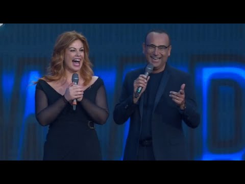 Seat Music Awards 2021, Carlo Conti racconta un aneddoto su Vanessa Incontrada: "Mi diede un bacino"