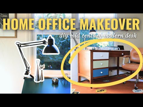DIY Desk with an Organization Hack! ✨ HOME OFFICE MAKEOVER pt. 1