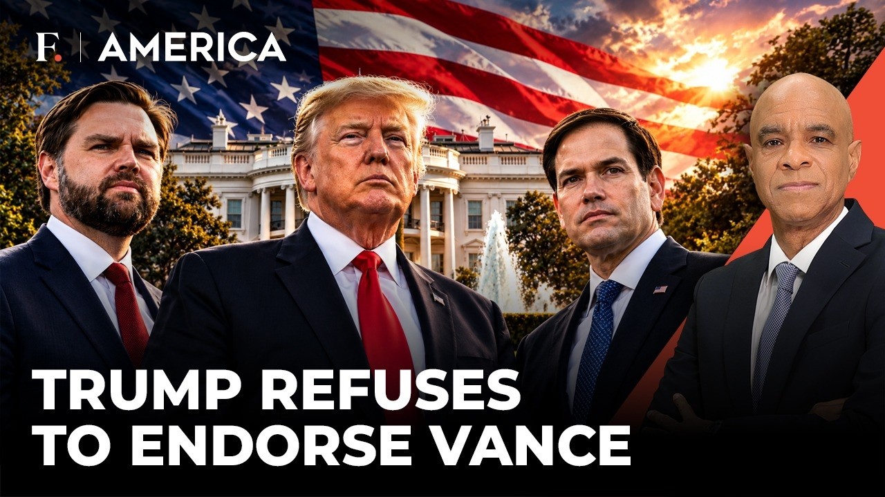 Trump Won't Endorse JD Vance, Marco Rubio Rising Ahead of 2028 Race? Firstpost America | N18G