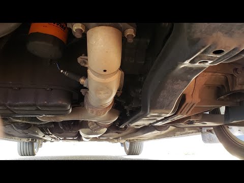 Exhaust removal (after headers) 2001 Mitsubishi eclipse