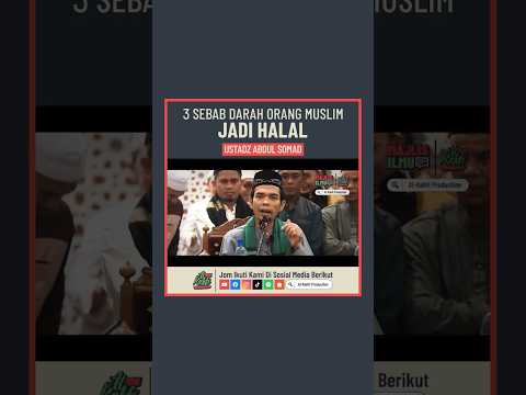3 Sebab D*rah Orang Muslim Jadi Halal #shopee #shopeeytdeals