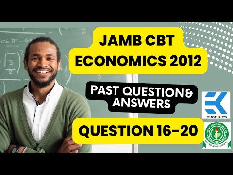 JAMB CBT Economics 2012 Question 16-20