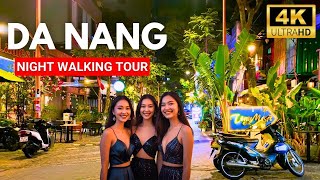 DA NANG 🇻🇳 Vietnam | Nightlife Street Walking Tour 4K | Summer 2025