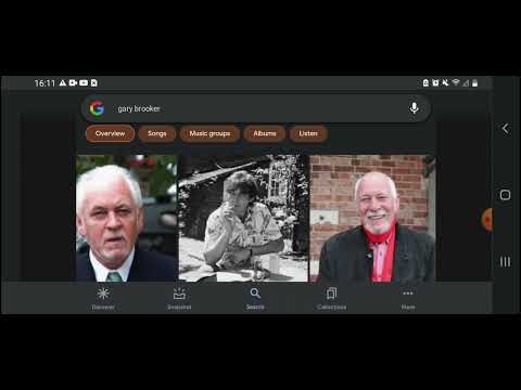 1st Anniversary Gary Brooker Death