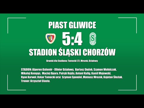 2022.09.11 Piast Gliwice - Stadion Śląski Chorzów (gole)