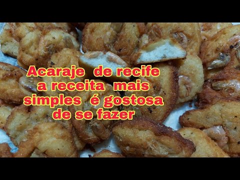 como fazer acarajé em casa de Recife nega belly