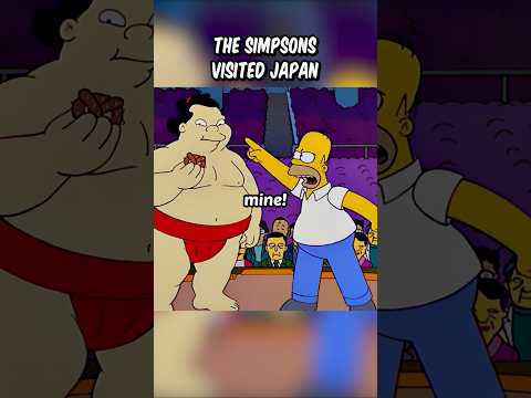 The Simpsons visited Japan