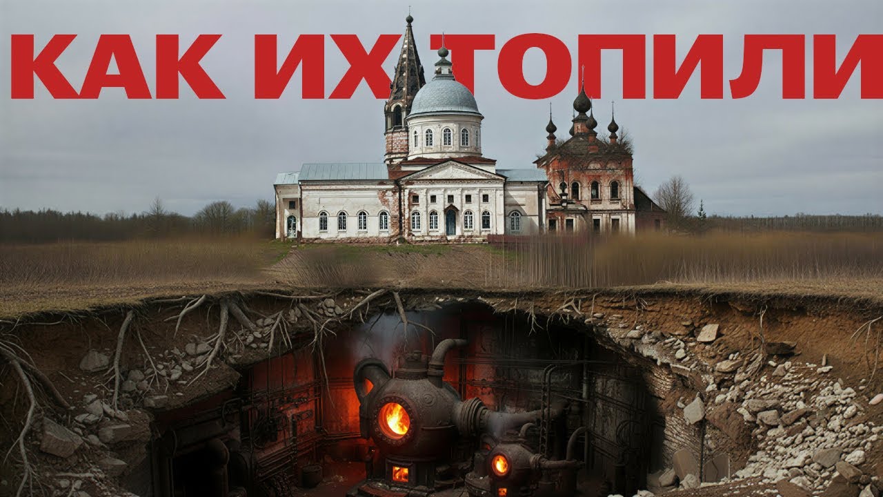 КАК ОТАПЛИВАЛИ ЦЕРКВИ? - НАШЛИ ЧЕЛОВЕЧЕСКИЕ КОСТИ ПРЯМО ПОД ХРАМОМ!